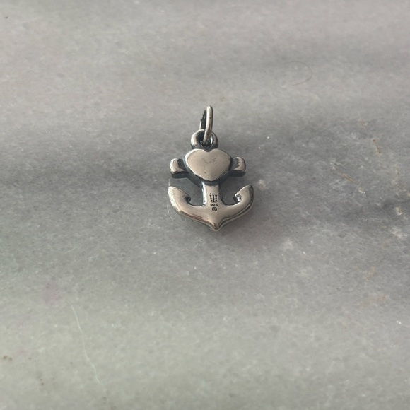 James Avery Silver Anchor Charm - Picture 4 of 4